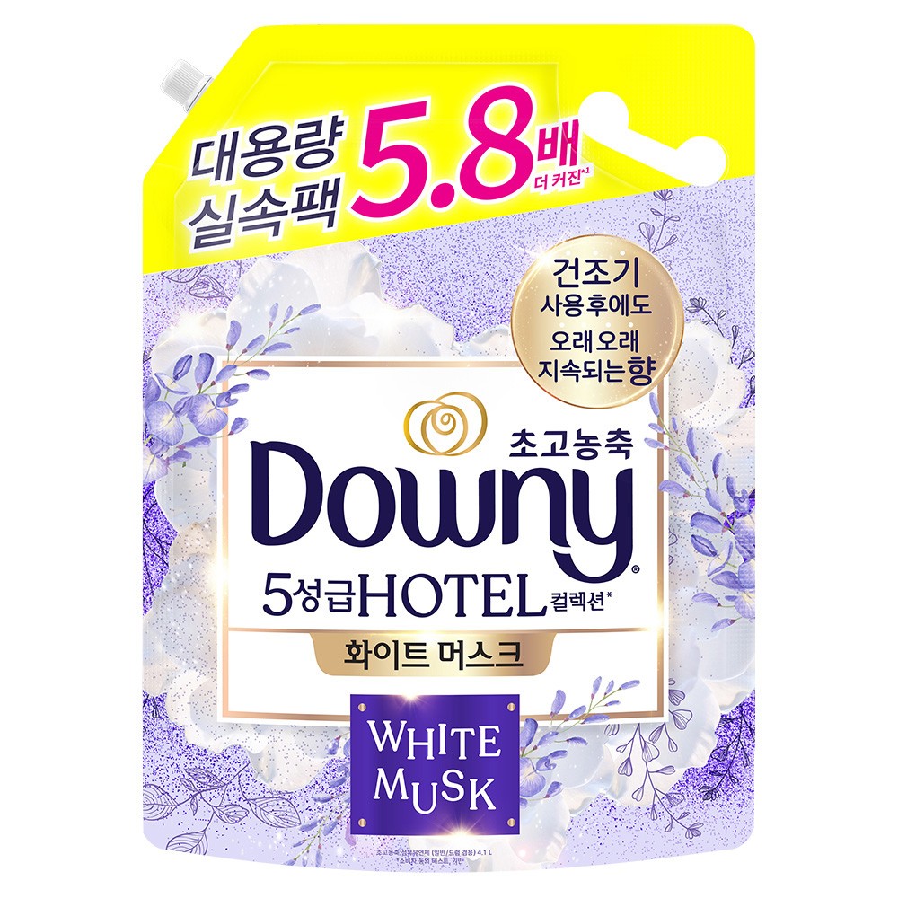 다우니 화이트 머스크 리필 4.1L