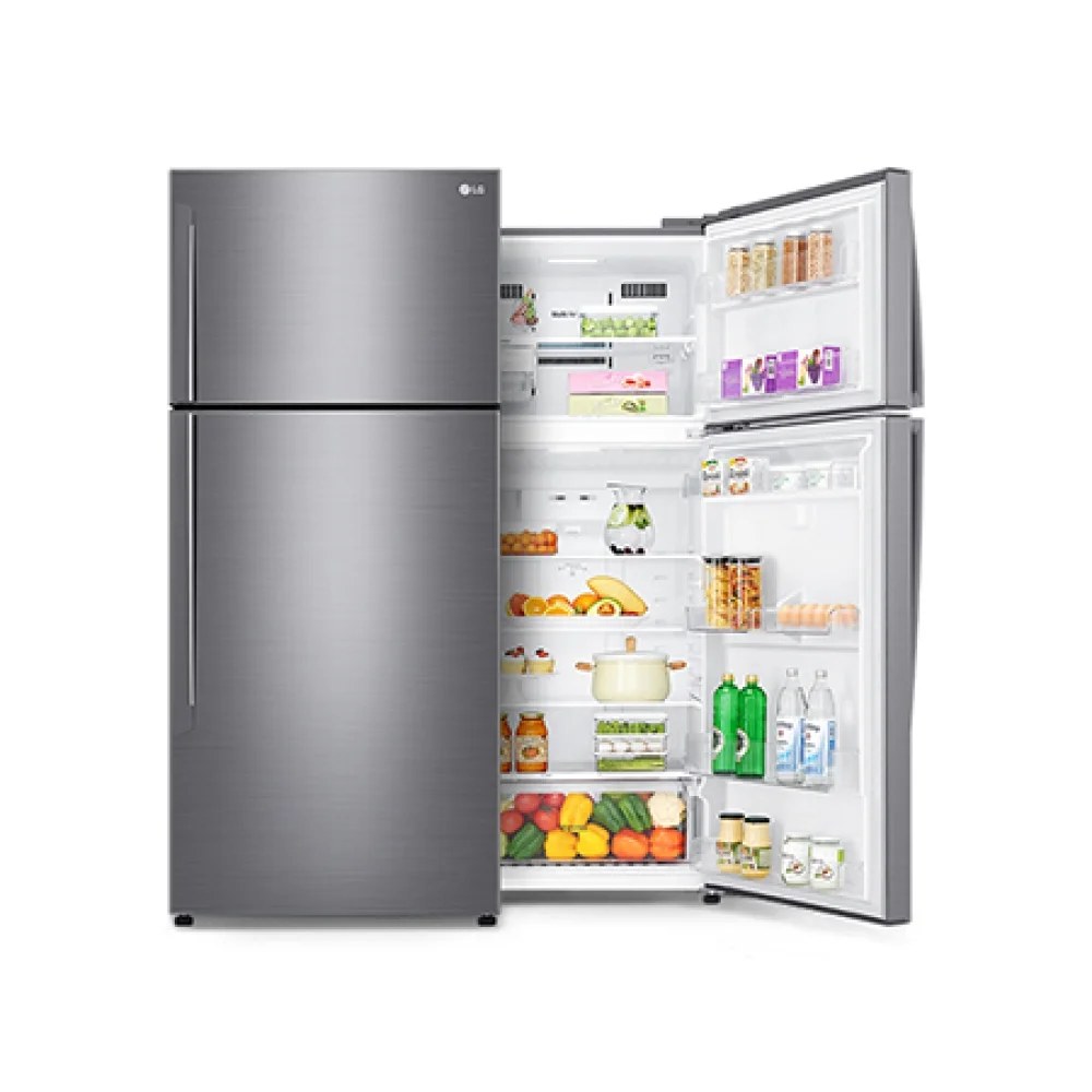 LG 2도어 냉장고 B502S33 내부