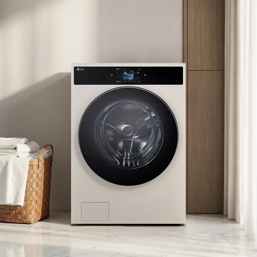 LG AI 워시콤보 세탁실 설치