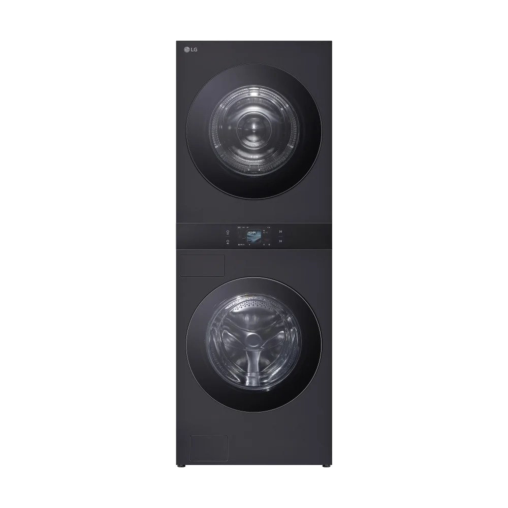 LG 워시타워 WA2525SSP6G 스틸 블랙