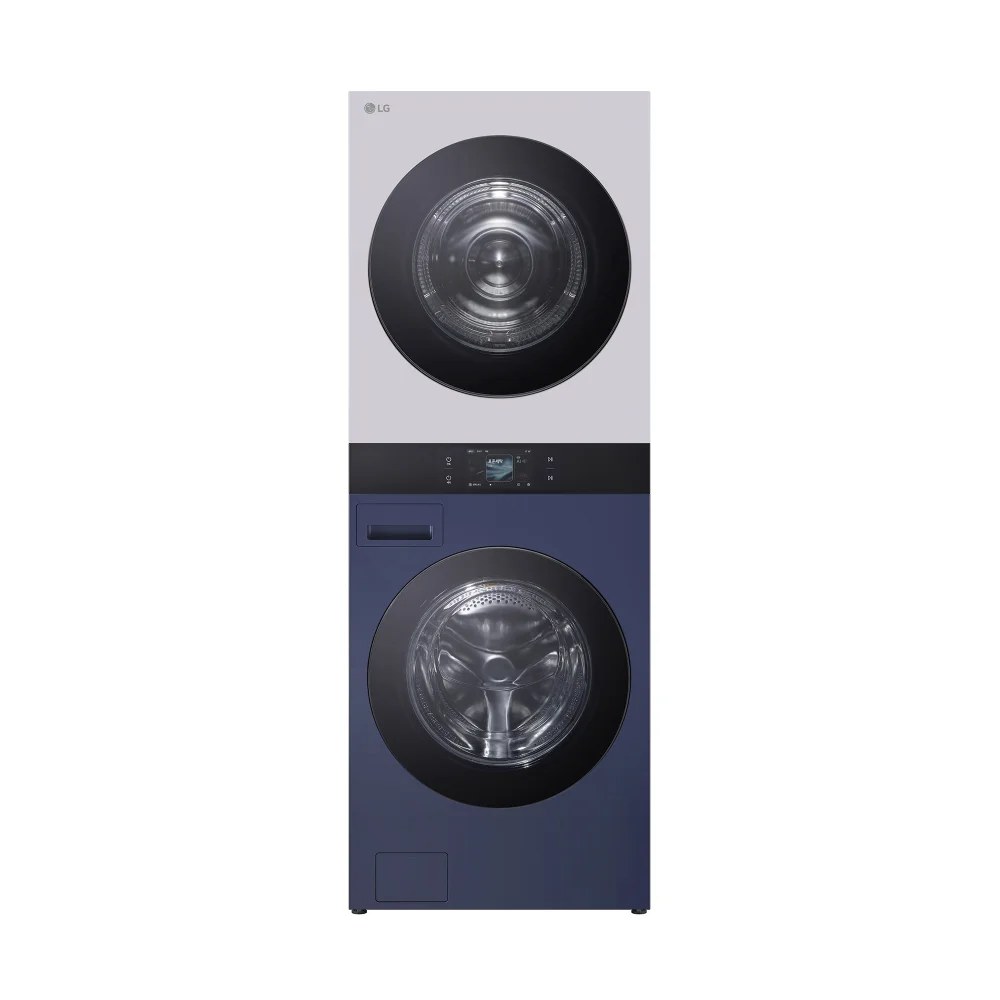 LG 워시타워 WA2525YMZF 네이비 크림그레이