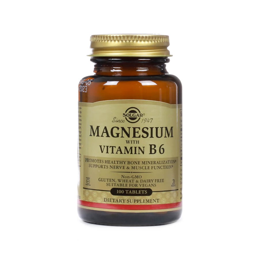 솔가 마그네슘 위드 비타민 B6 — 3정에 마그네슘 400mg+B6 25mg, 양 조절이 핵심